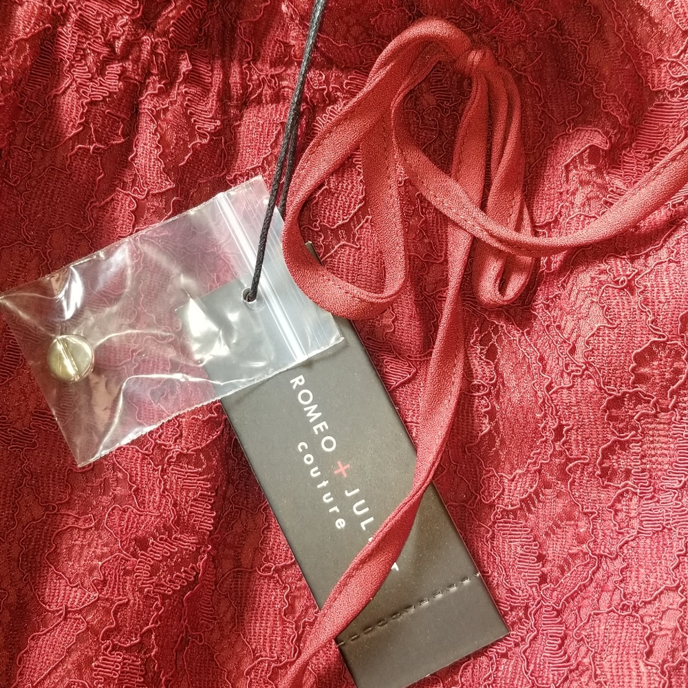 Romeo + Juliet jumpsuit Spice Red
